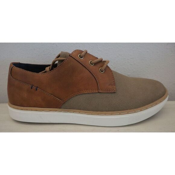 London Underground 73144 Men's Sz 11M Tan Porter Casual Lace-Up Dress Shoes - Picture 5 of 13